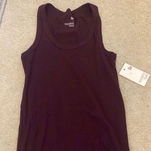 SO Favorite Tank Top. Burgundy. Tags still on. Size medium.